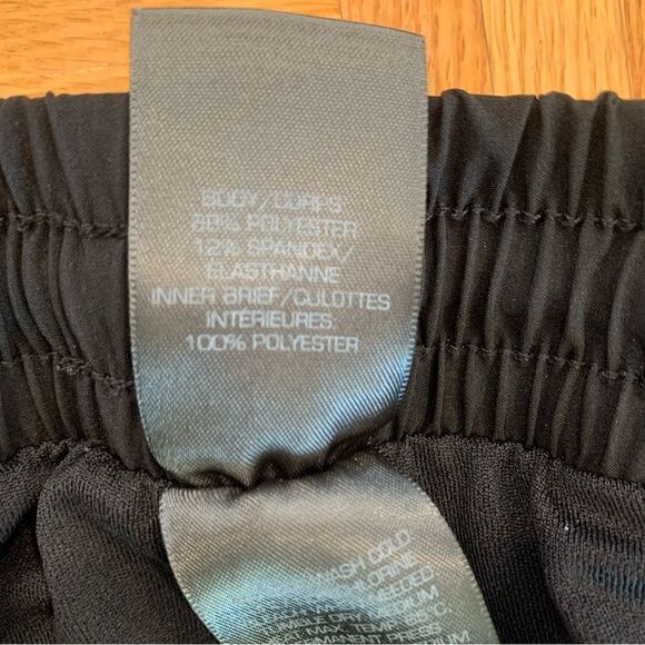 Athletic Works Black Woven Shorts Size Medium - Picture 6 of 7